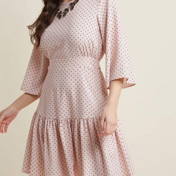 CLOSET LONDON Ladylike It or Not Bell Sleeve Dress – Size 8 💕 - Picture 1 of 7